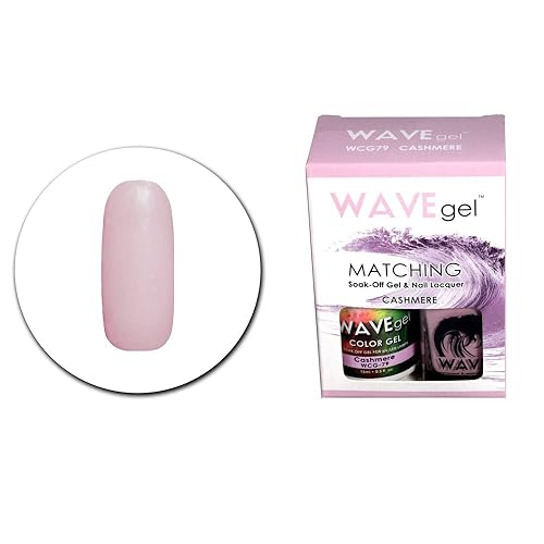 WAVEGEL Soak-0ff Gel & Nail Lacquer Matching Duo Set - Cashmere - WCG79-79 I 0.5 Oz