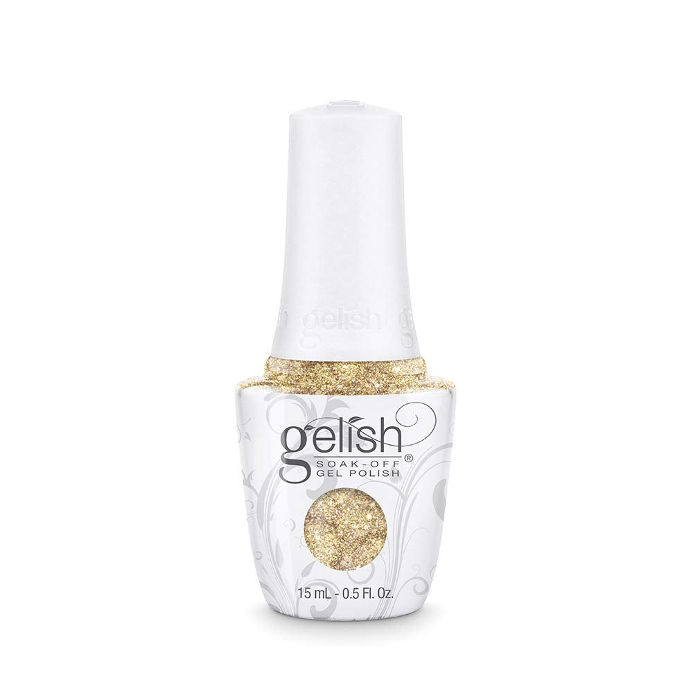 Gelish TPO-Free Soak-Off Gel Nail Polish: Golden Treasure, 15mL Beauty & Personal Care Gelish