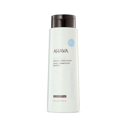 AHAVA Dead Sea Mineral Conditioner - Gentle Scalp-Friendly Conditioner for All Hair Types, Softens, Shines, Hydrates & Nourishes, Enriched