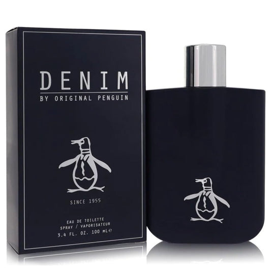 Original Penguin Denim - Mens Cologne, Long Lasting Perfume, EDT, Fragrance with Notes of Citrus & Fresh Wood - 3.4 fl oz