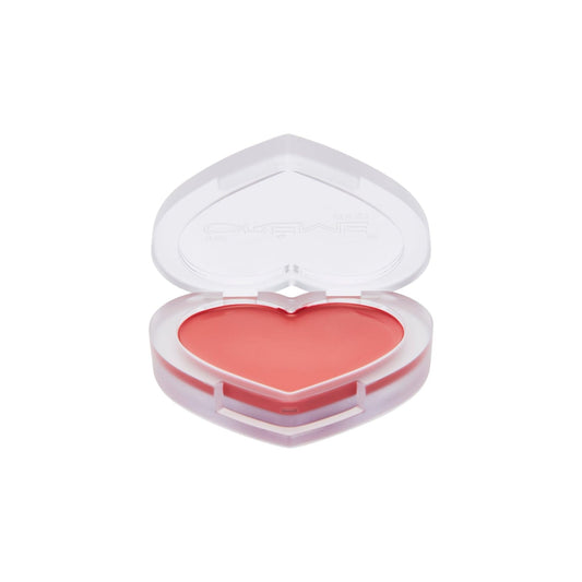 The Crème Shop Crème Blush Balm: Dewy Color Perfection with Aloe Vera. Buildable, Long-lasting, Easily Blendable for Naturally Rosy Cheeks. Embrace