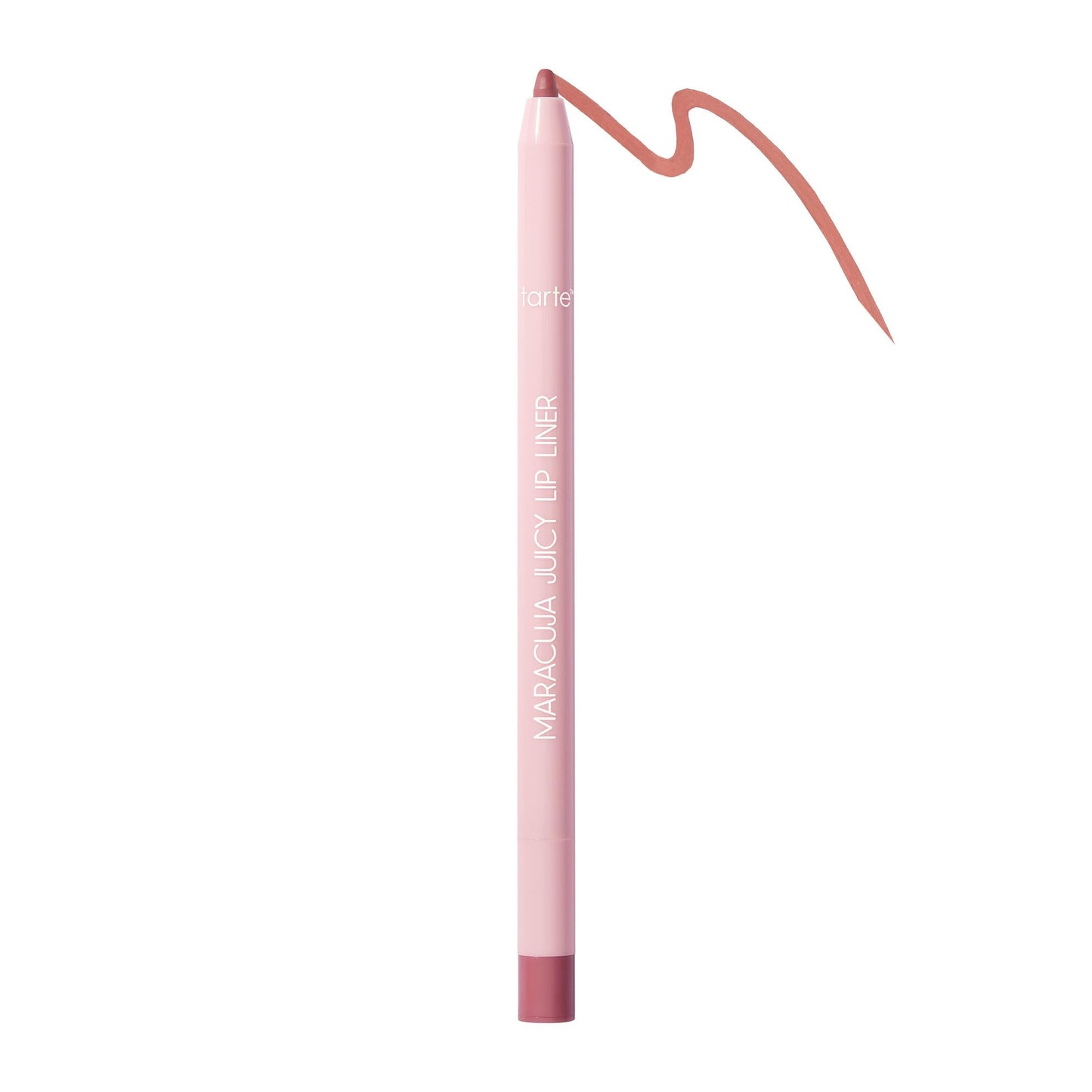 tarte maracuja juicy lip liner - Creamy, Matte, Lip Liner with Hyaluronic Acid with Vitamin E, Vegan & Cruelty-Free, full size, mauve