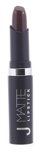J MATTE Lipstick Ultra Matte Super Rich Smooth Hydrating Treatment Long Lasting Waterproof 36 Colors to choose from (Dark Brown)