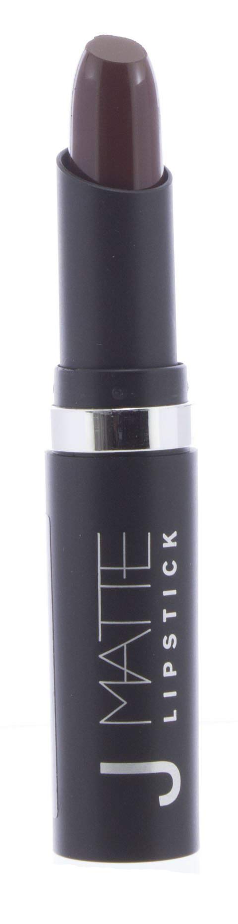 J MATTE Lipstick Ultra Matte Super Rich Smooth Hydrating Treatment Long Lasting Waterproof 36 Colors to choose from (Dark Brown)