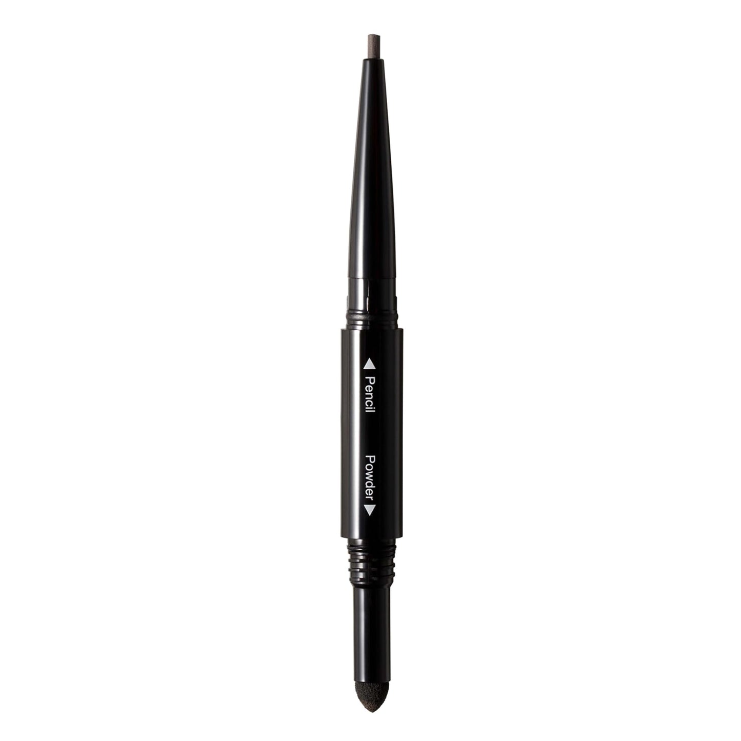 Arches and Halos 2 in 1 Defining Eyebrow Pencil and Powder - Brow Powder with Spoolie Brush - Shape and Fill for Natural Look - Dark Brown - 0.017 oz
