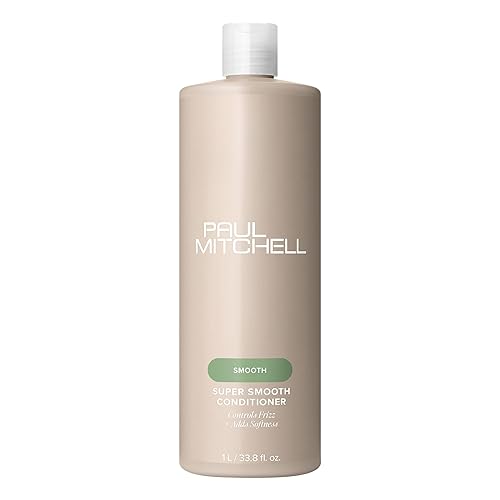 Paul Mitchell Super Smooth Conditioner, Controls Frizz, Adds Softness, For Frizzy Hair, 33 Fl Oz
