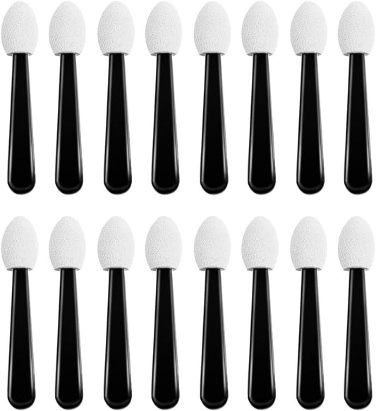 100 Pcs Small Eyeshadow Applicators Eyeshadow Brushes Eye Shadow Sponge Applicator Sticks Eye Makeup Applicators Sponge Tip Make up Applicators