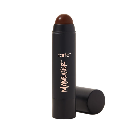 tarte maneater silk stick bronzer - Buildable Lightweight Cream Bronzer, Natural Matte Finish, Vegan & Cruelty-Free, full size, nocturnal
