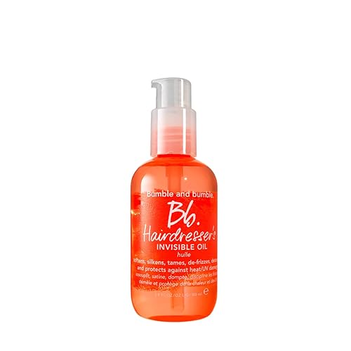 Bumble and bumble. Hairdresser's Invisible Oil Frizz-Reducing Hair Oil | Heat Protection, Frizz Control + Shine | Curly, Wavy, Straight |