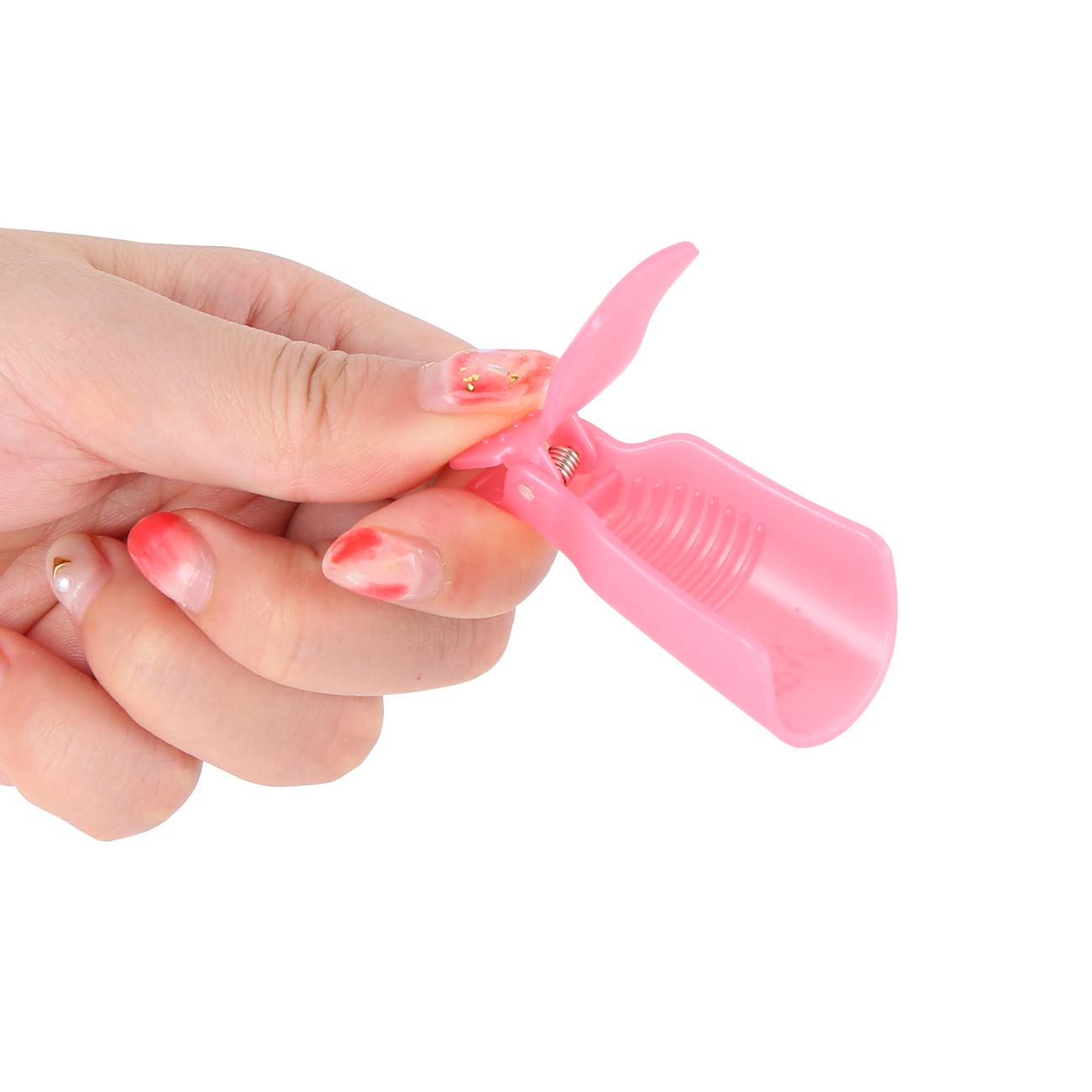 Dr.nail Nail Clips for Polish Removal 10Pcs Professional Plastic Acrylic Nail Art Soak Off Cap Clip UV Gel Polish Remover Wrap Tool. Beauty & Personal Care Dr.nail