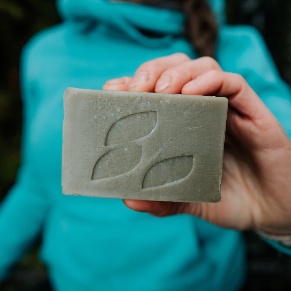 Glacial Mineral Soap Bar THIEVES BLEND Exfoliates Dead Skin Cells, Detoxifies Pores, Softens Skin 4oz