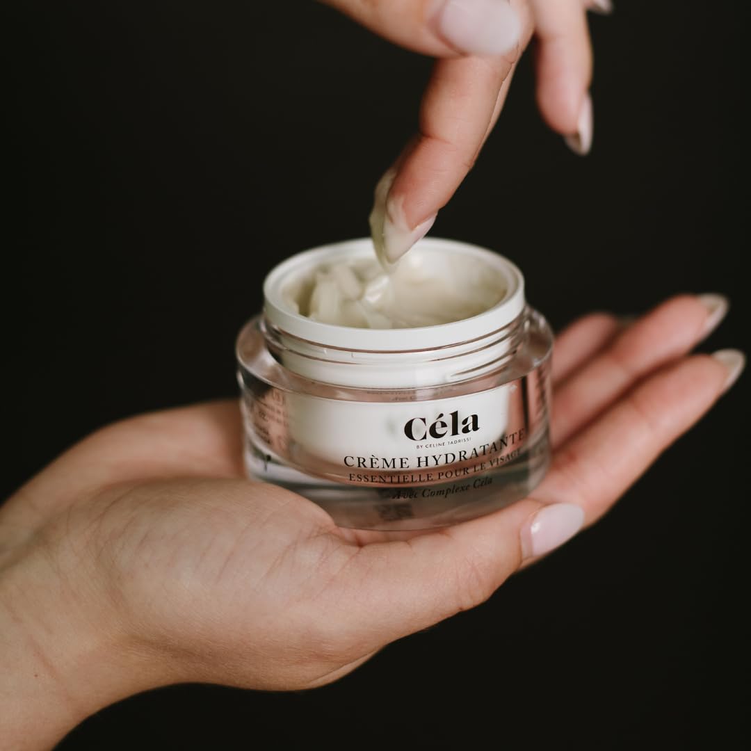 Céla Essential Facial Moisturizer | 50?ml Hydrating Cream with Squalane, Niacinamide & Antioxidants | Lightweight Daily Moisturizer for Soft, Radiant