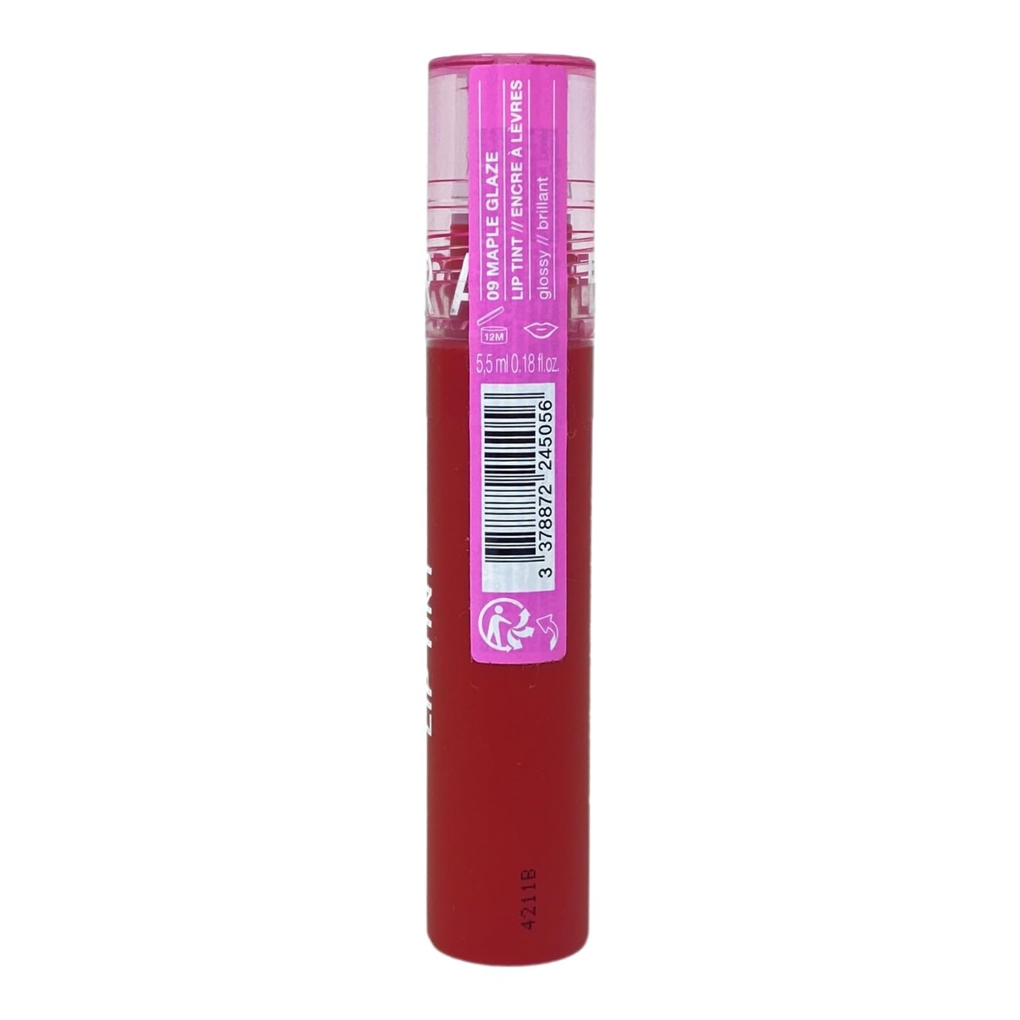 SEPHORA Collection Totally Juicy Lip Tint - 09 Maple Glaze (warm orange nude) - 5.5 mL / 0.18 fl oz