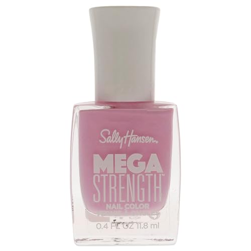 Sally Hansen Mega Strength Nail Color, From Y'orchid, .4 Fl Oz Beauty & Personal Care Sally Hansen