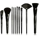 e.l.f. 19-Piece Makeup Brush Set & Roll, 19 Makeup Brushes For All Your Needs From Foundation To Eyeshadow, Made With Synthetic, Cruelty-free Bristles