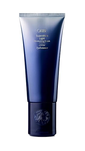 Oribe Supershine Light Moisturizing Styling Cream - Adds Shine & Smooths Frizz With Heat Protection - Blowout Primer, Air Dry Cream & Style Finisher