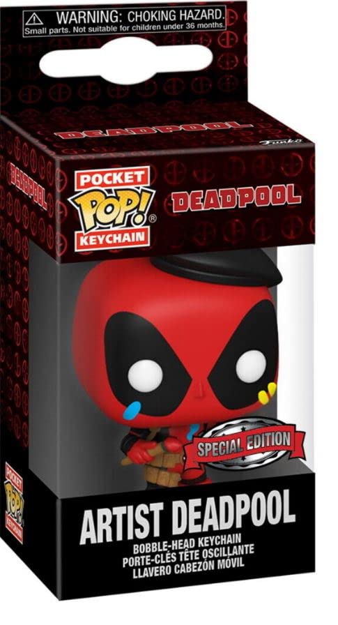 Funko Pop! Keychain - Artist Deadpool