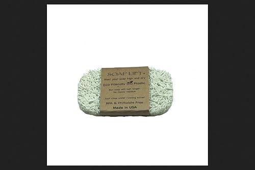 Soap Lift Bar Soap Saver 1/4 in. H x 4-1/2 in. W x 3 in. L White Bio Plastic