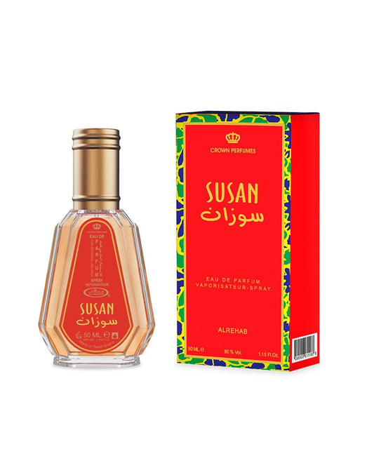 Susan- Al-Rehab Natural Perfume Spray- 50 ml (1.65 fl. oz) Beauty & Personal Care Al-Rehab