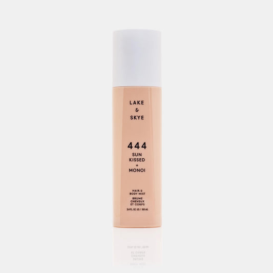 Lake & Skye 444 Sunkissed + Monoi Hair & Body Mist 3.4 FL OZ (100 mL), Bergamot, Pineapple, Jasmine, Musk, Sandalwood, Hydrating Beauty & Personal Care Lake & Skye