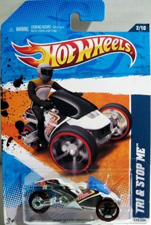 HOT WHEELS TRI & Stop ME Beach Patrol Trike Motorycle 172/244
