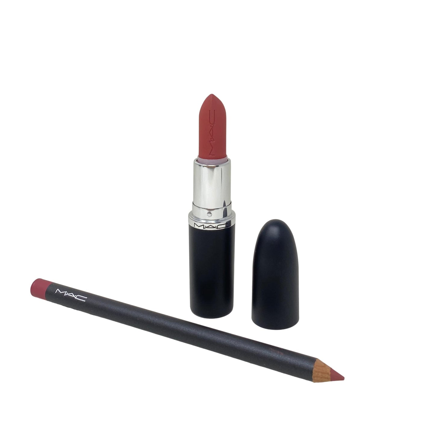 MAC Cosmetics M·A·Cximal Lip Duo -Sweet Deal- Silky Matte Lipstick and a Lip Pencil in Soar.