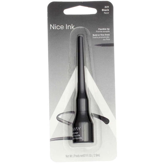 Liquid Eyeliner # 221 Black Noir by Almay for Women - 0.1 oz Eyeliner
