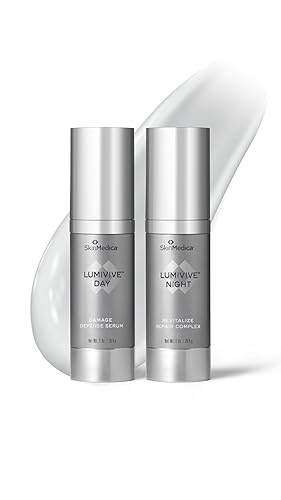SkinMedica Lumivive Day & Night System - Your Essential Serum Based, Age-Defying Skin Care Set for a Radiant Beauty Routine