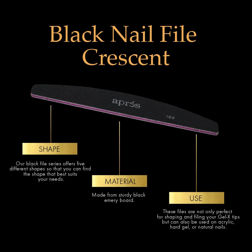 APRÉS Apres Gel-X Essentials - Extend Gel, pH Bonder, Acid-Free Gel Primer, Curved Nail File 100/180 Grit, Nail Buffer Beauty & Personal Care APRÉS