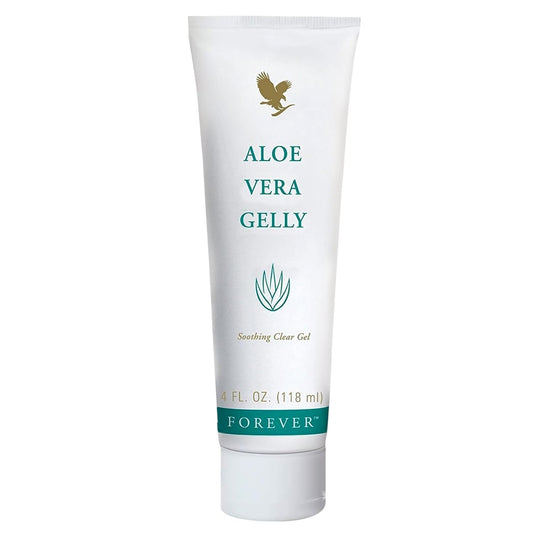 Forever Living - Aloe Vera Gelly - Pure Aloe Gel for Soothing and Moisturizing Skin, Non-Staining and Fast-Absorbing, Vegan and Gluten-Free, 4 fl oz Beauty & Personal Care Forever Living Products