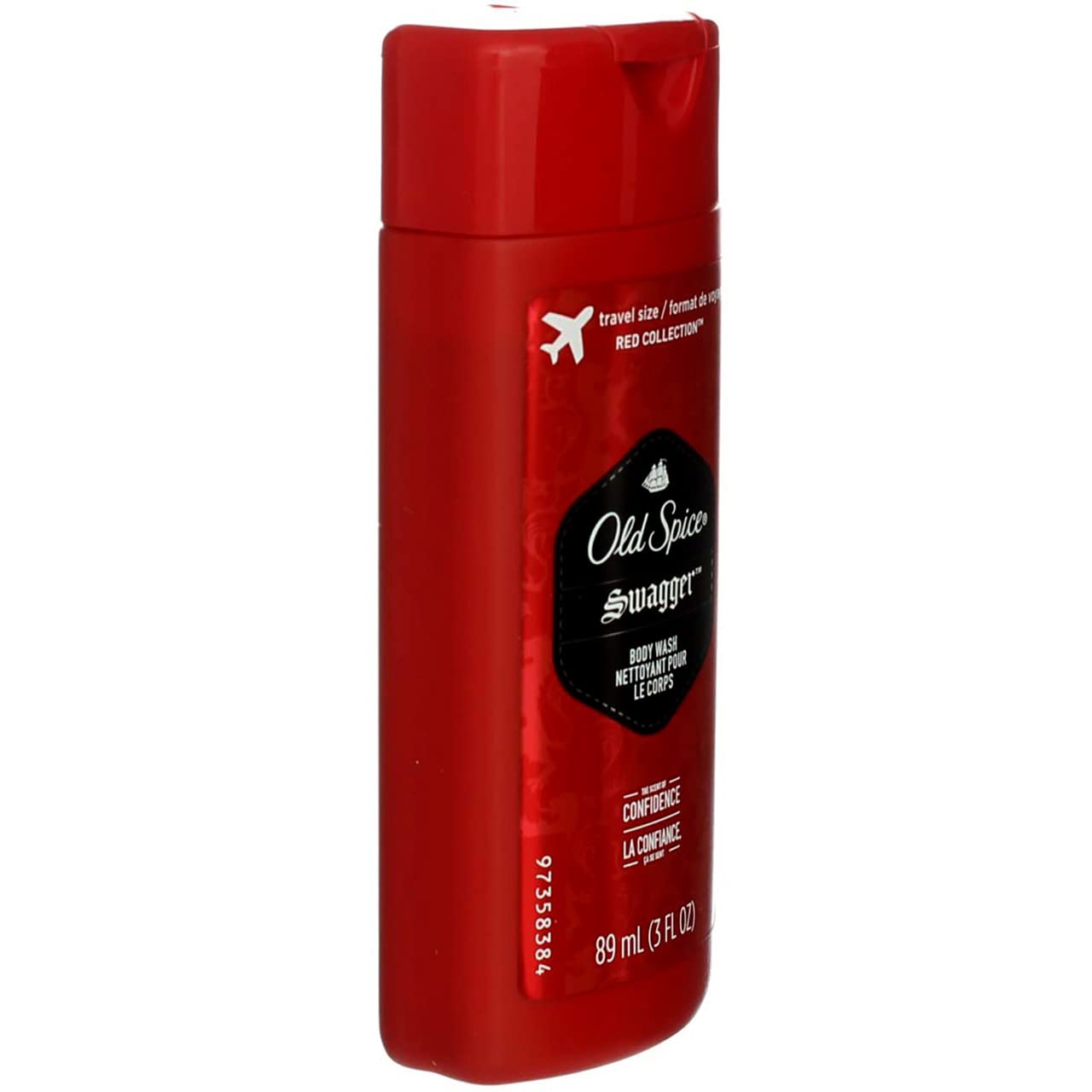 Proctor & Gamble Old Spice Red Zone Swagger Scent Mens Body Wash, 3 Fluid Ounce - 24 per case.