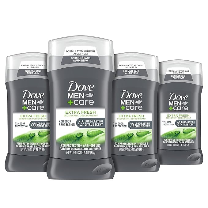 Dove Men + Care Deodorant Stick, Extra Fresh 3 oz (Pack of 12) Beauty and Personal Care Dove
