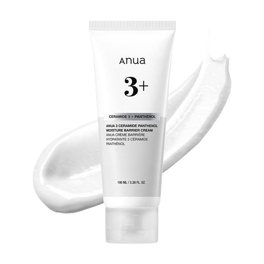 ANUA 3 Ceramide Panthenol Moisture Barrier Cream, Hydrating Daily Face Moisturizer for All Skin Types, Soothing, Non Comedogenic, with Centella Beauty and Personal Care ANUA Default Title