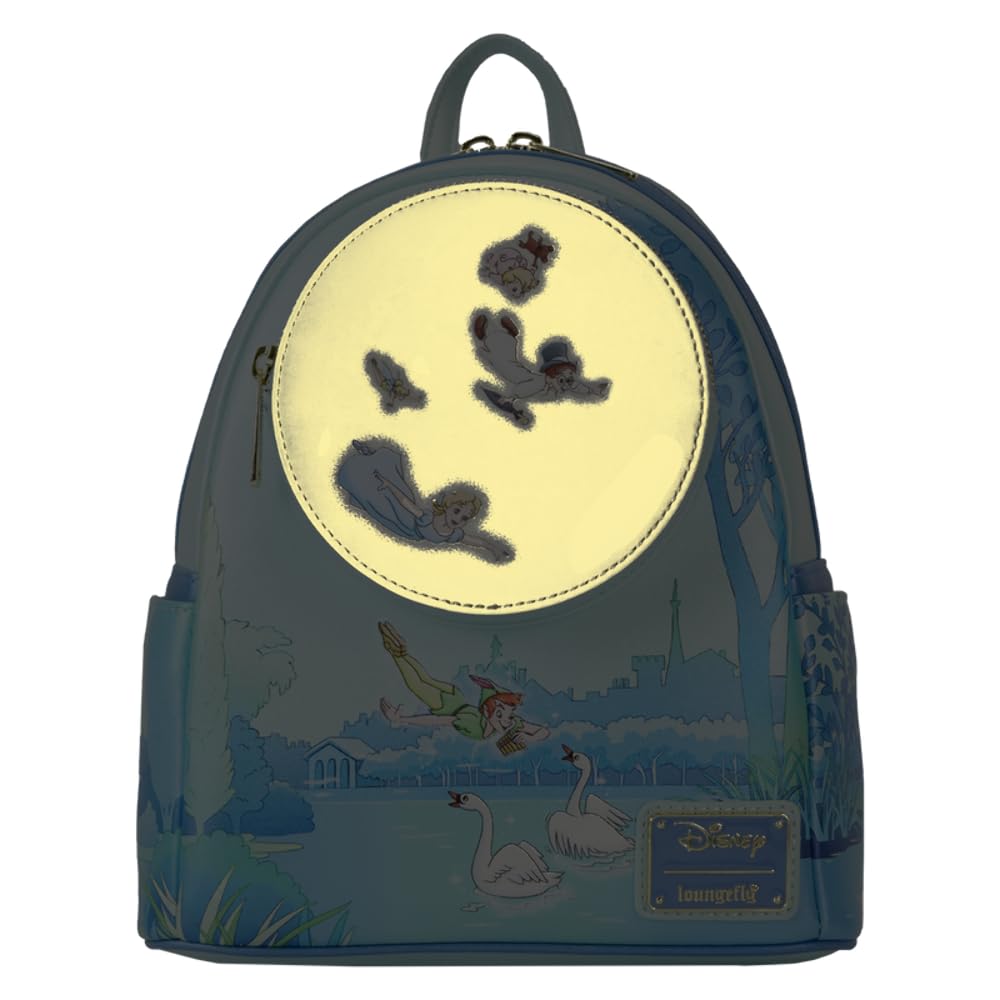 Loungefly Disney Peter Pan You Can Fly Glow Mini Backpack Standard