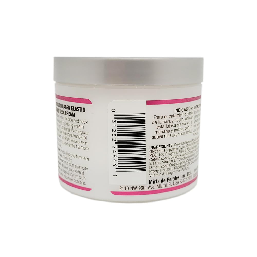 Mirta de Perales Collagen Elastin Cream, 4 oz (Pack of 2)