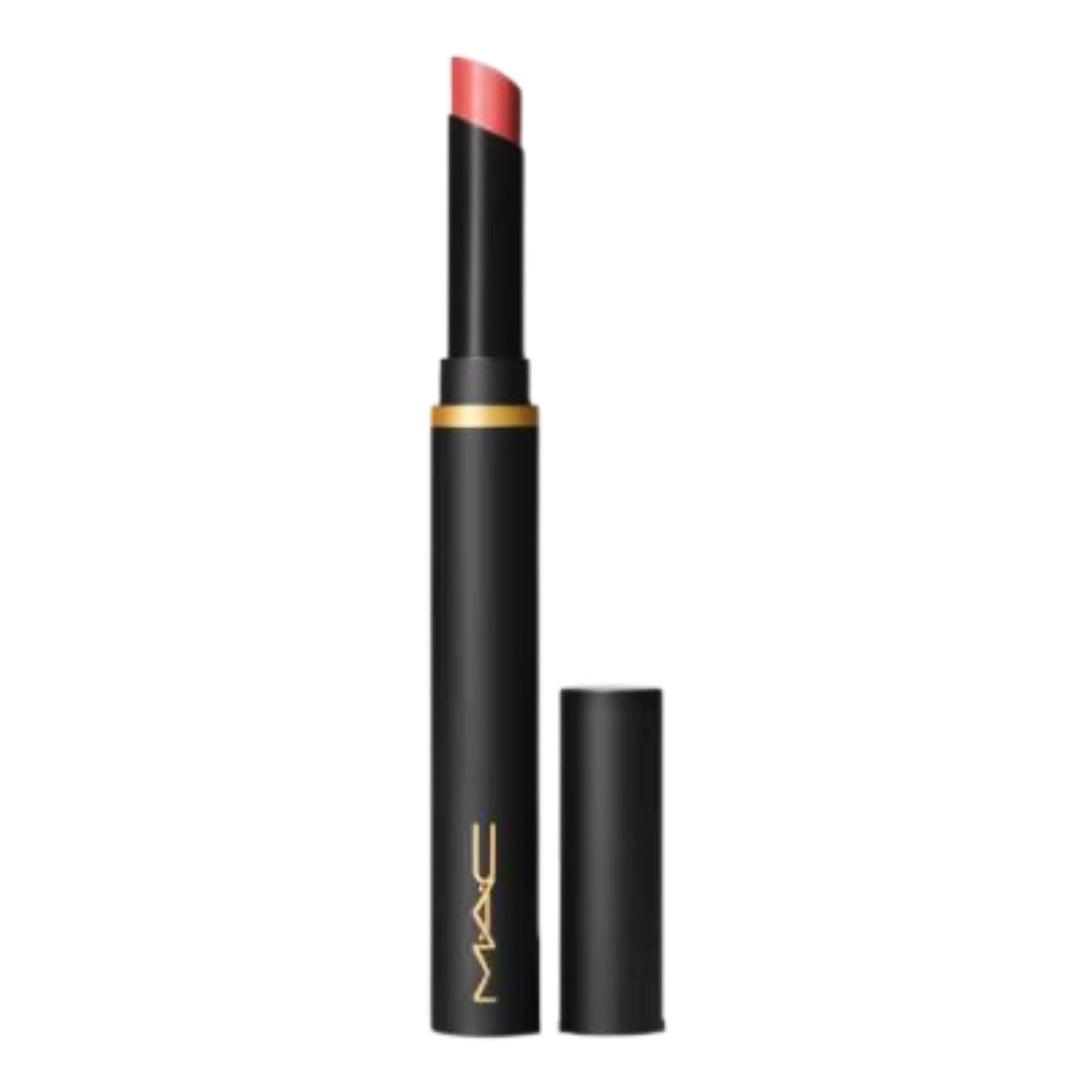 Powder Kiss Velvet Blur Slim Stick - Brick Through by MAC for Women - 0.7 oz Lipstick