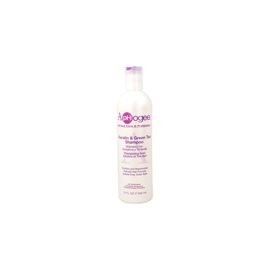 Aphogee Keratin and Green Tea 12-ounce Shampoo, 12 Ounce