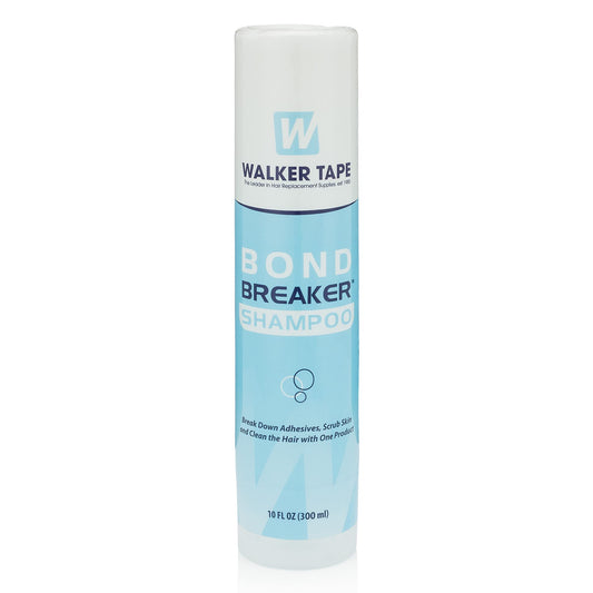 Bond Breaker Shampoo 10 fl oz Flip Top Residue Removing Cleanser for Wig Tape, Lace Tape, Toupee Tape, Hair Tape, Adhesive Strips and Wig Adhesive