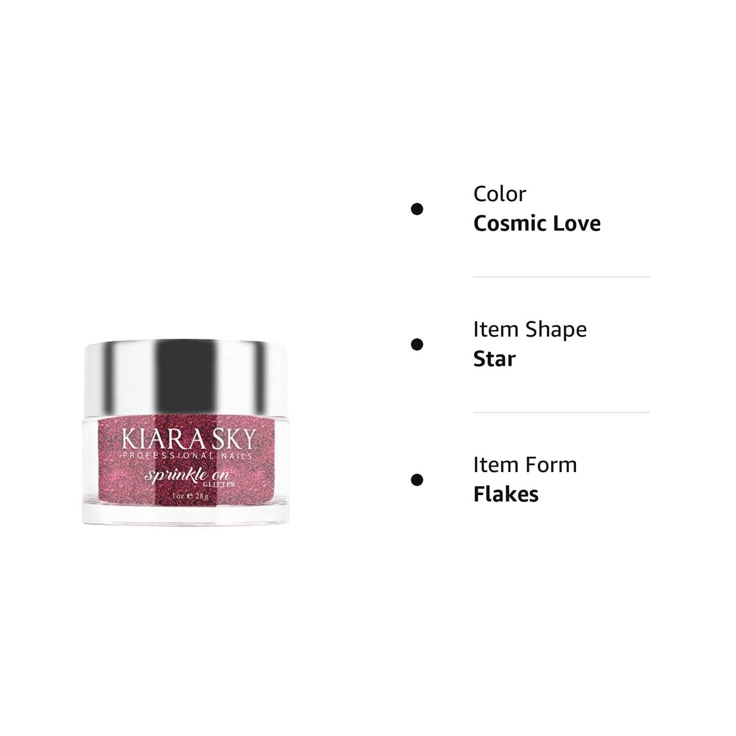 Kiara Sky Sprinkle On Glitter Collection (Cosmic Love) Beauty & Personal Care KIARA SKY