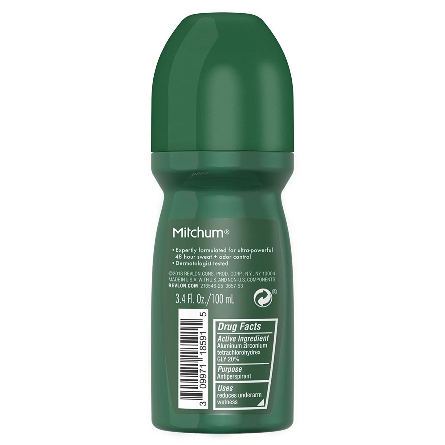 Mitchum Advanced Antiperspirant & Deodorant, Unscented, 3.4 Ounce (Pack of 6) Beauty and Personal Care Mitchum