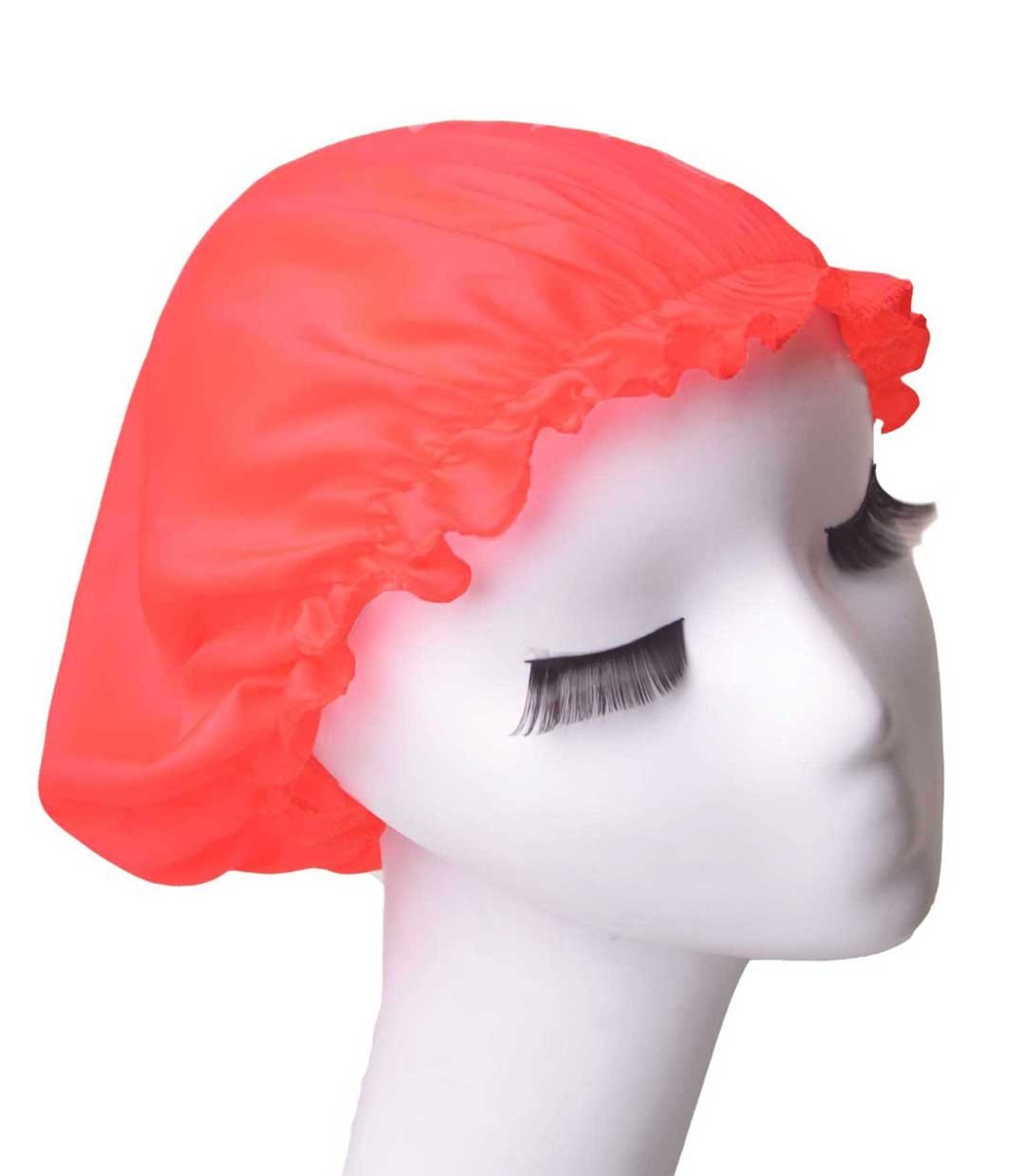 Mozentea Pure Silk Night Sleep Cap Sleeping Cap Hat YM01 (Watermelon Red) Beauty and Personal Care Mozentea
