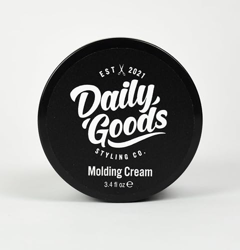 Daily Goods Styling Co. | Molding Cream | Natural Shine | Medium Hold | 3.4 oz 100 mL