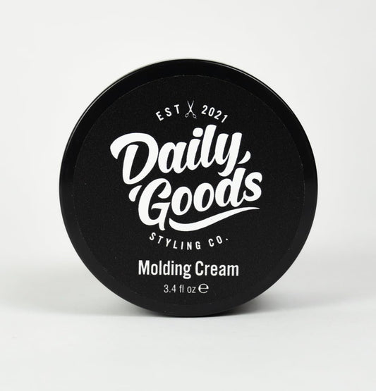 Daily Goods Styling Co. | Molding Cream | Natural Shine | Medium Hold | 3.4 oz 100 mL