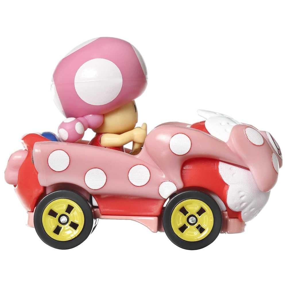 Hot Wheels Mario Kart Toadette with Birthday Girl Kart