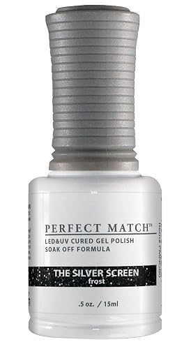 LeChat Perfect Match Gel Polish, The Silver Screen, 0.5 Fl Oz (PMS80) Beauty & Personal Care LECHAT