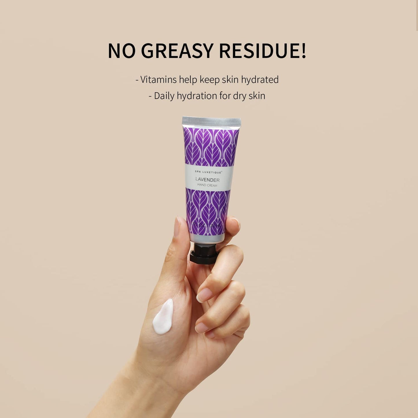 spa luxetique Hand Cream Set Pack of 4 Hand Lotion Christmas Gift Set Enriched with Shea Butter and Glycerin for Dry Hands, Hydrating&Moisturing