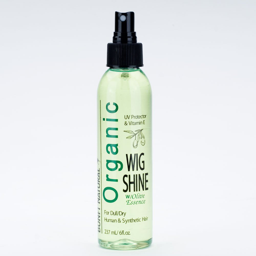 BONFI NATURAL Organic Olive Wig Shine 6 oz