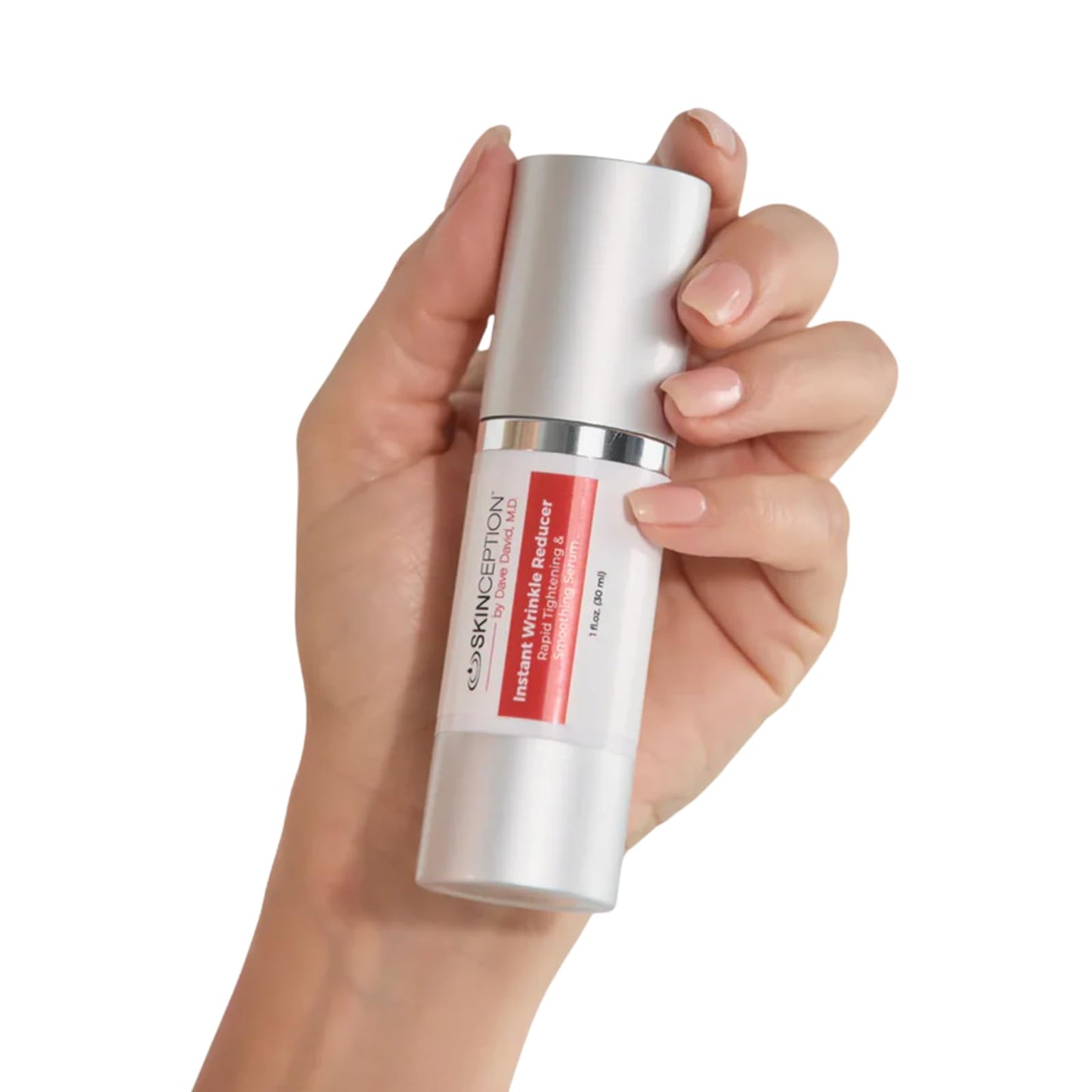 Skinception Instant Wrinkle Reducer - All-Natural Wrinkle Cream Smoothing for Fine Lines & Wrinkles - Fast-Acting Topical Anti-Aging Formula for a