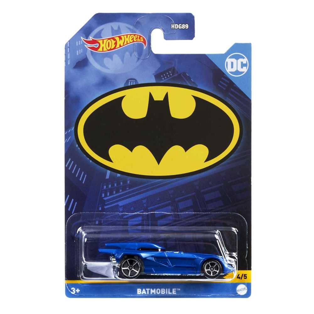 Hot Wheels - Batmobile 1:64 Scale Diecast Car - Blue - DC Batman Series