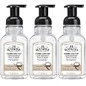J.R. Watkins Foaming Hand Soap For Bathroom or Kitchen, Scented, Cruelty Free, 9 Fl Oz, Coconut, 3 Pack